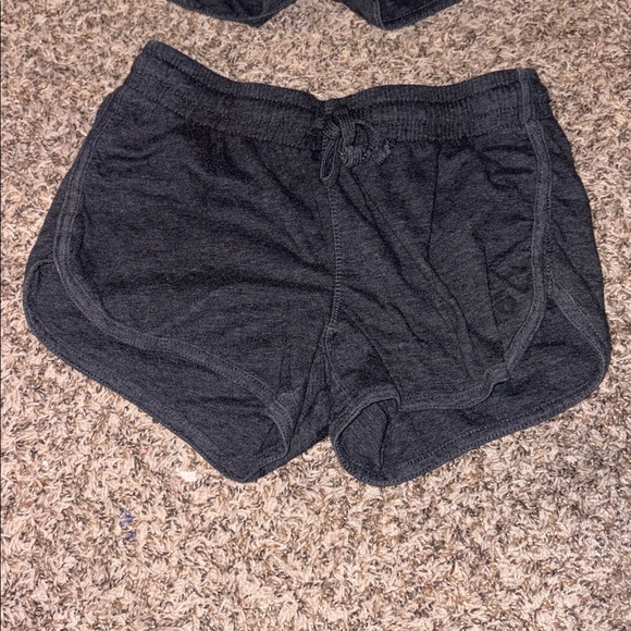 Women's Athletic Black Shorts Set, BOTH INCLUDED - Picture 5 of 6